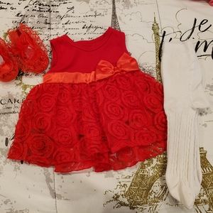 Red dress